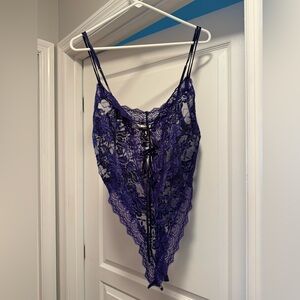 Vintage Victoria’s Secret lace bodysuit size large